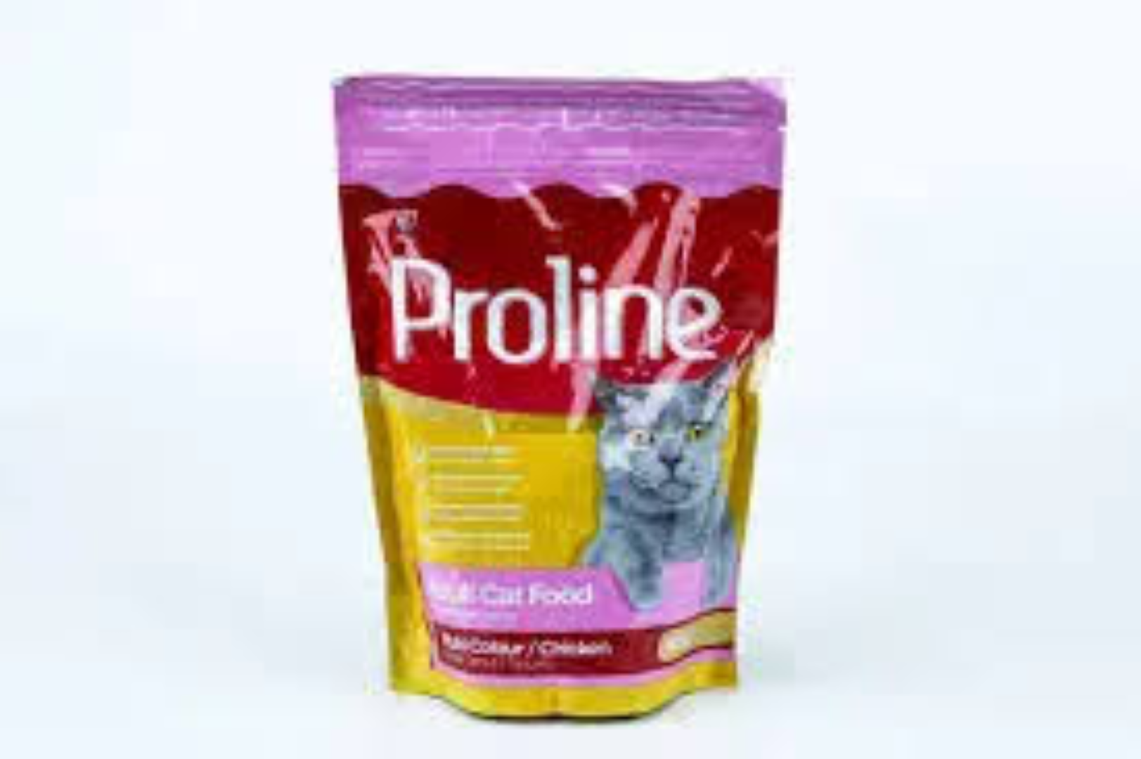PROLINE ADULT CAT FOOD M/COLOUR CHICKEN 400G